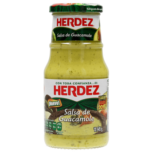 Salsa Guacamole Picante Herdez – Guacamole Hot Sauce 445g