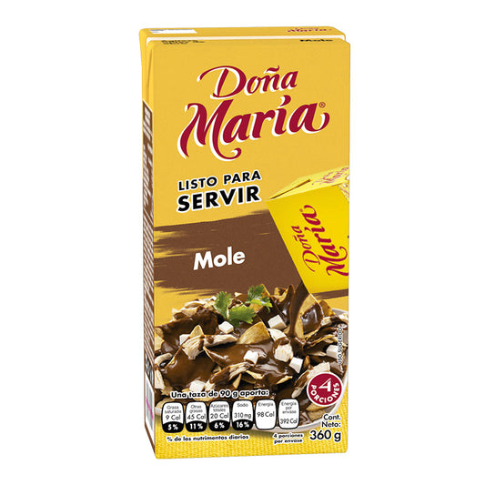Mole Doña María listo para servir 360g – Dona Maria Mole ready to serve
